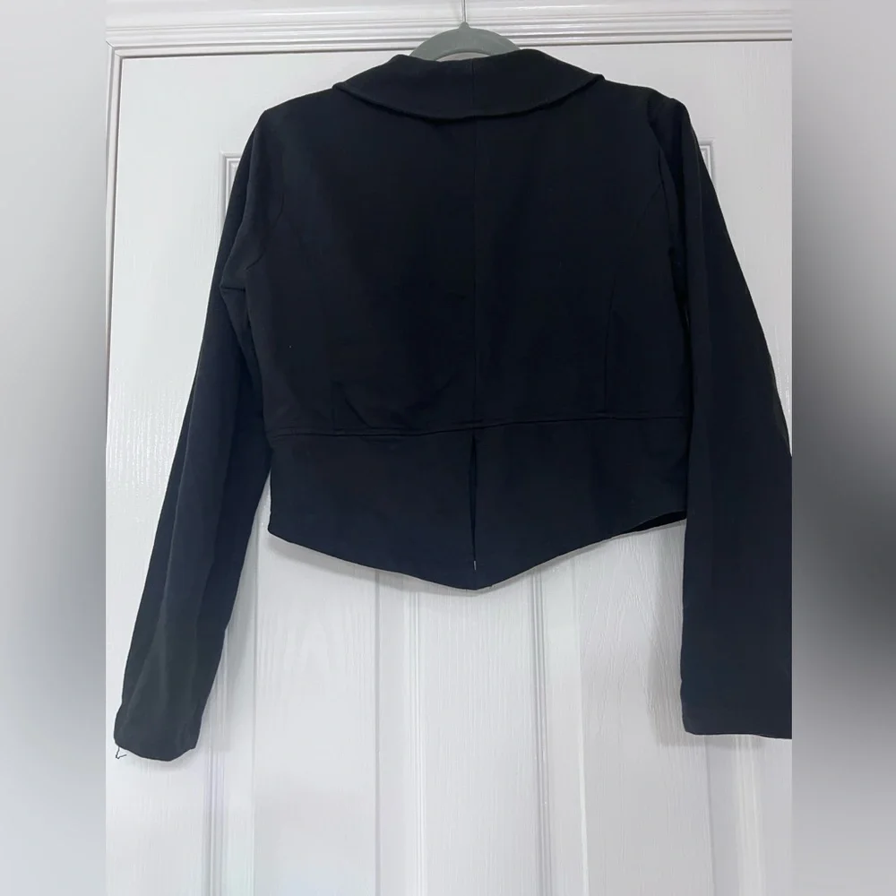 Vintage Grommet and Stud Crop Blazer